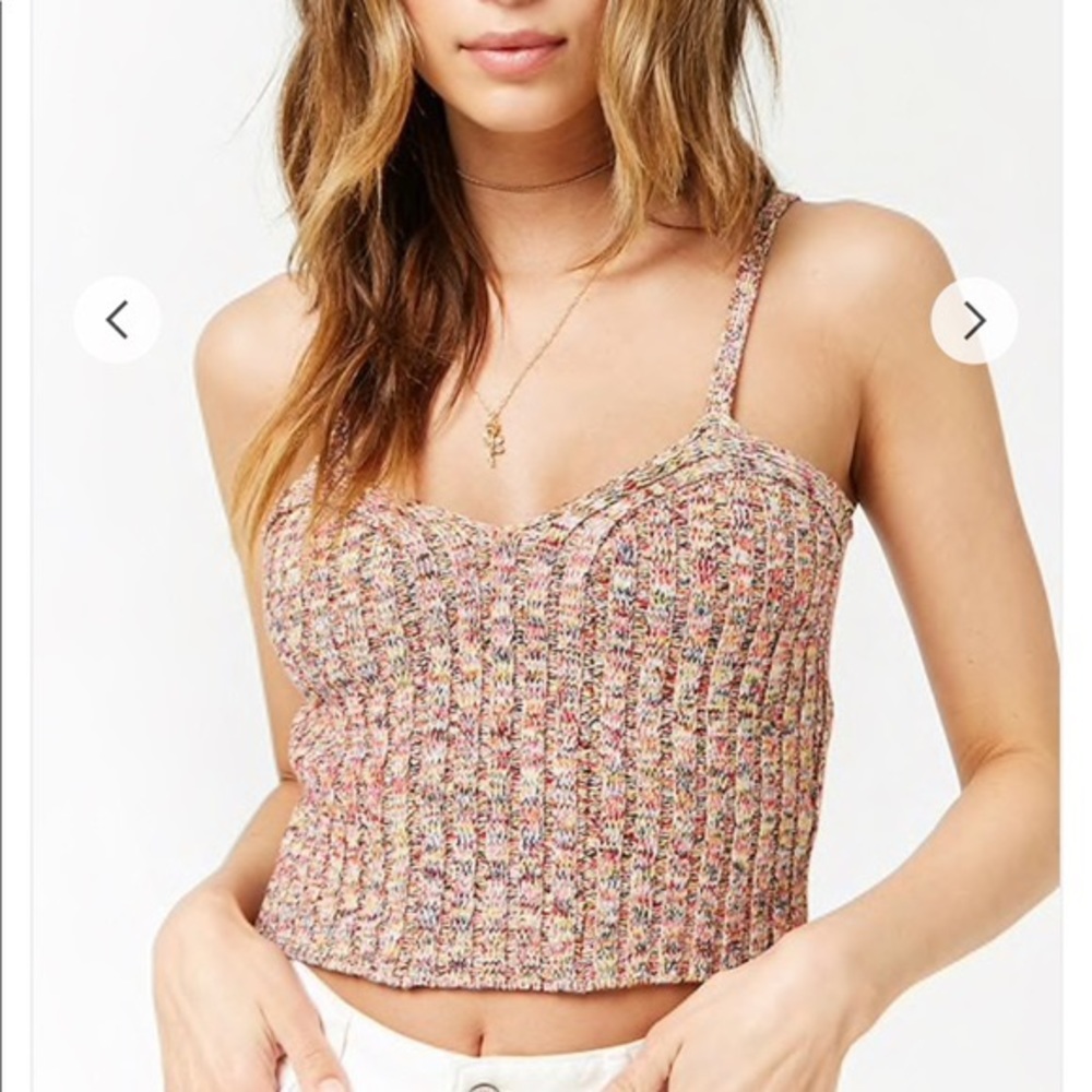 Crochet tank top Size Small